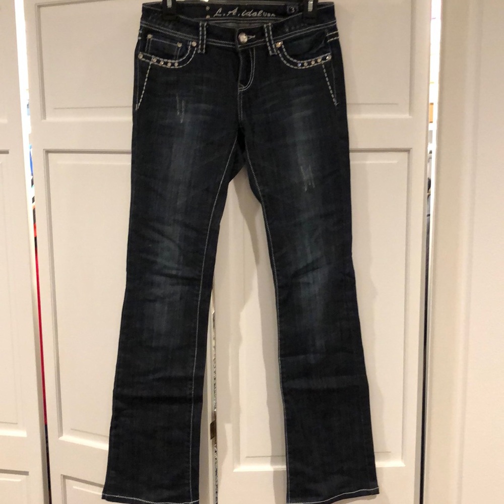 LA Idol flare jeans
